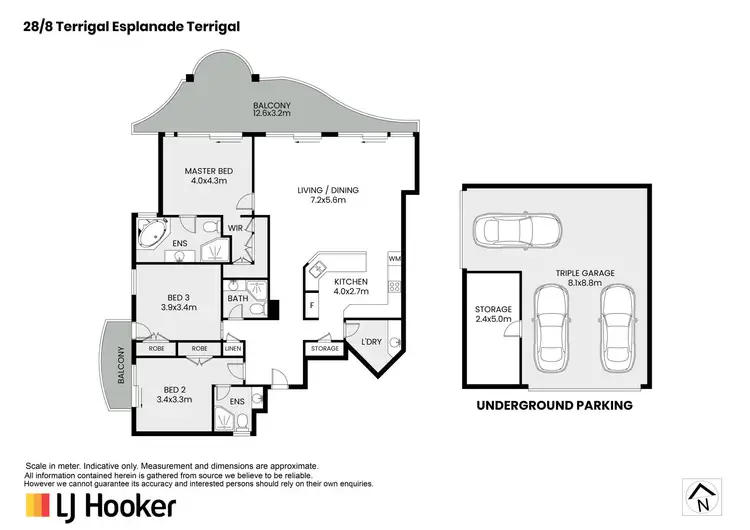 Floorplan of Homely apartment listing, 28/8 Terrigal Esplanade, Terrigal NSW 2260