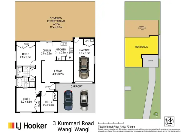 Floorplan of Homely house listing, 3 Kummari Road, Wangi Wangi NSW 2267