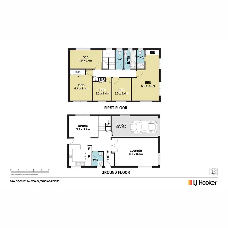 Floorplan of Homely house listing, 64a Cornelia Road, Toongabbie NSW 2146