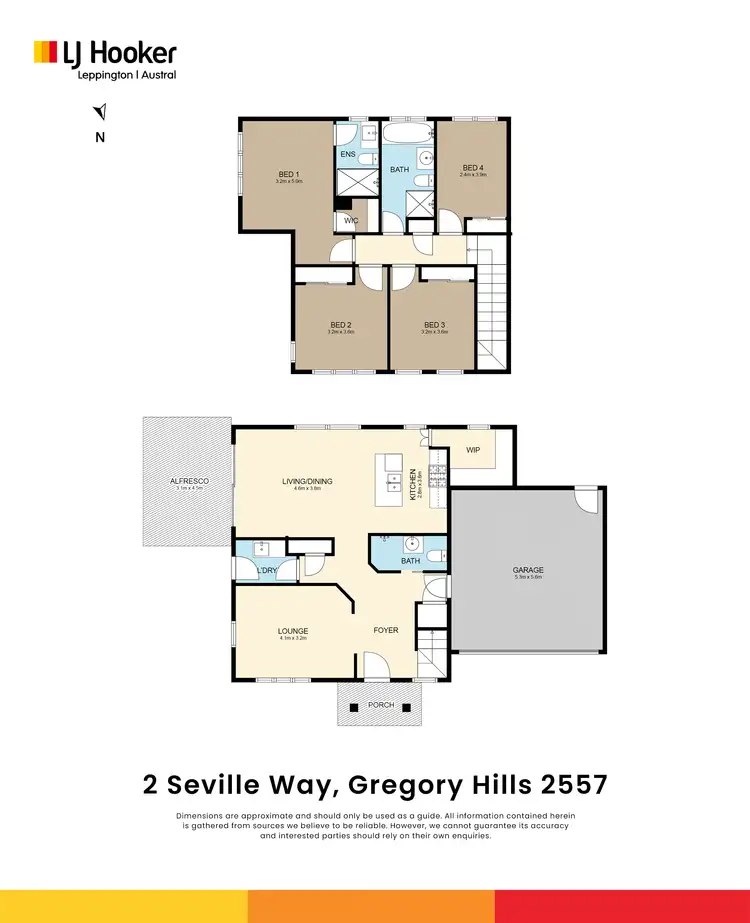 Floorplan of Homely house listing, 2 Seville Way, Gregory Hills NSW 2557