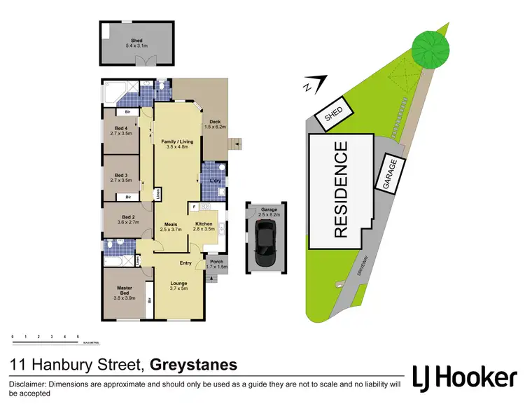 Floorplan of Homely house listing, 11 Hanbury Street, Greystanes NSW 2145