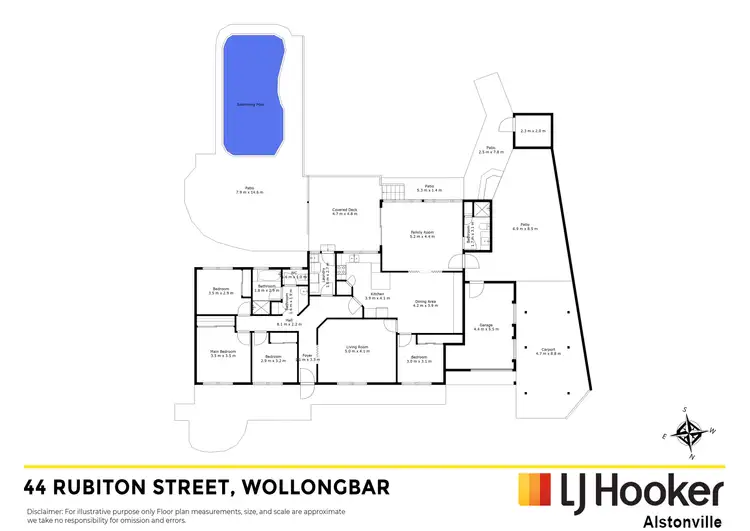 Floorplan of Homely house listing, 44 Rubiton Street, Wollongbar NSW 2477