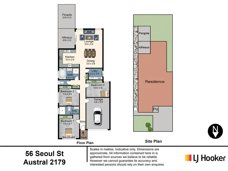 Floorplan of Homely house listing, 56 Seoul Avenue, Austral NSW 2179