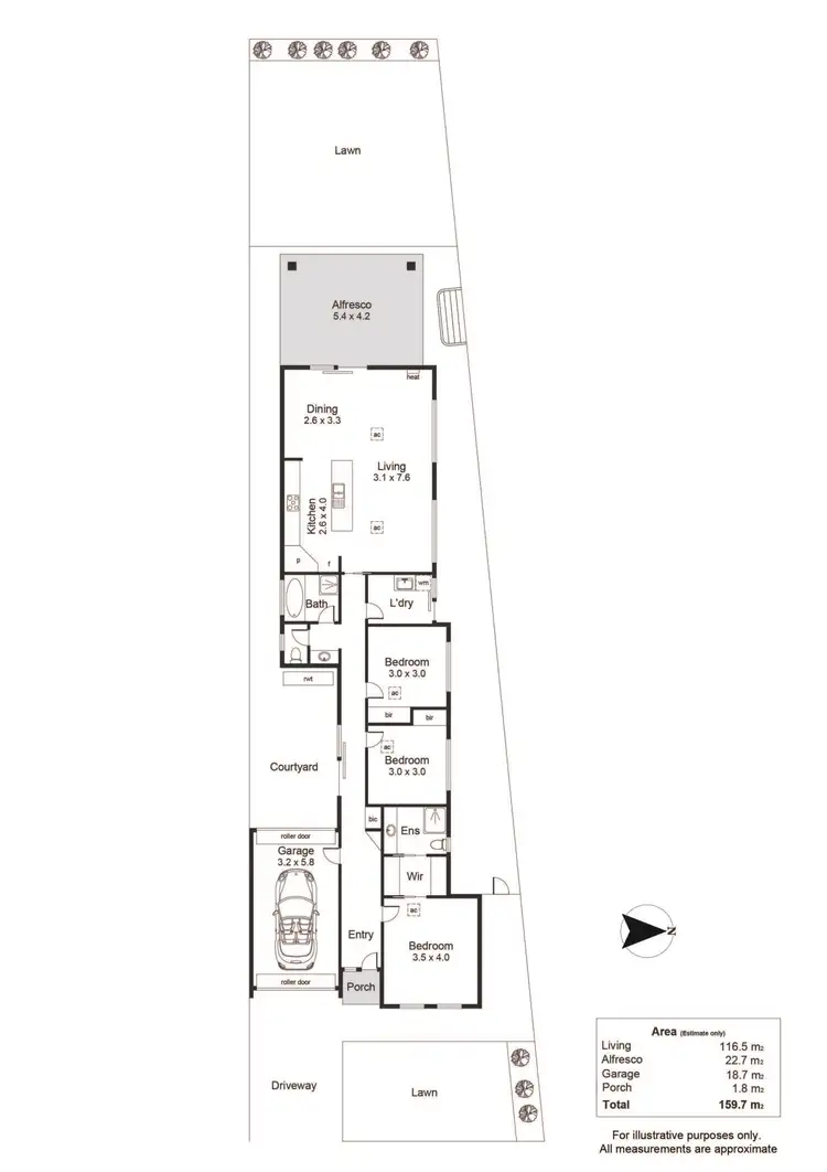 Floorplan of Homely house listing, 26 Cooke Crescent, Royal Park SA 5014