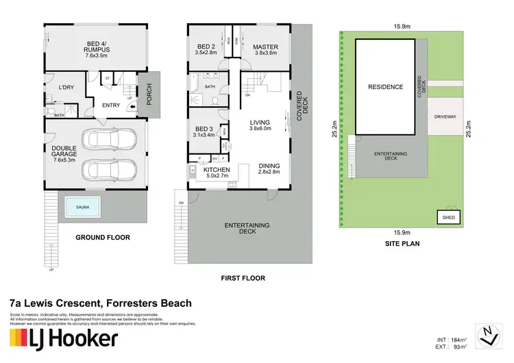 Floorplan of Homely house listing, 7A Lewis Crescent, Forresters Beach NSW 2260