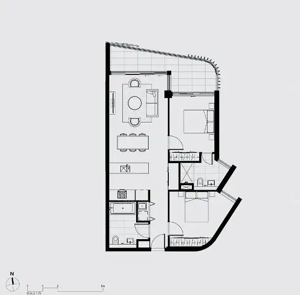 Floorplan of Homely apartment listing, 405/59 Oxford Street, Bondi Junction NSW 2022