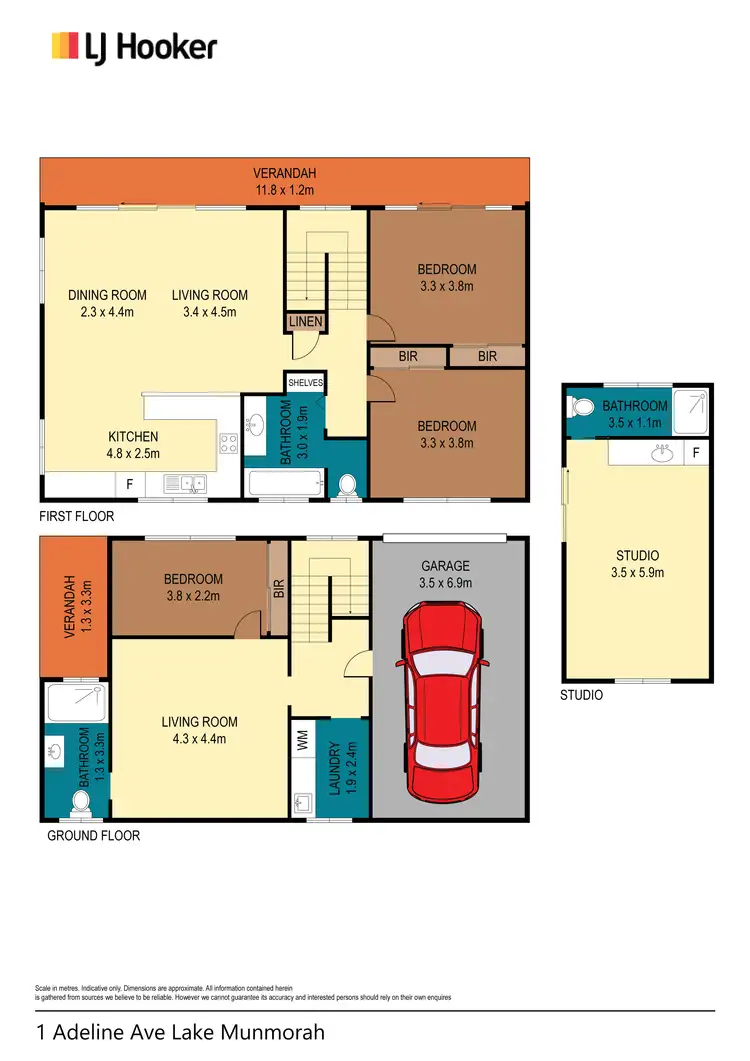 Floorplan of Homely house listing, 1 Adeline Avenue, Lake Munmorah NSW 2259