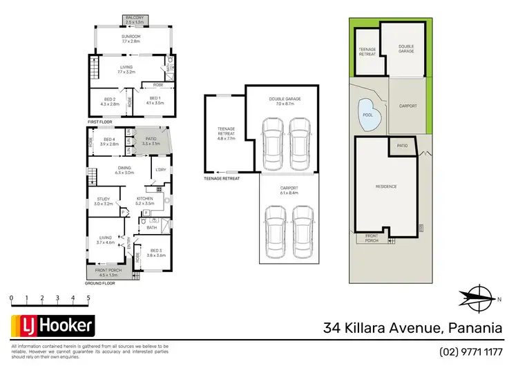Floorplan of Homely house listing, 34 Killara Avenue, Panania NSW 2213