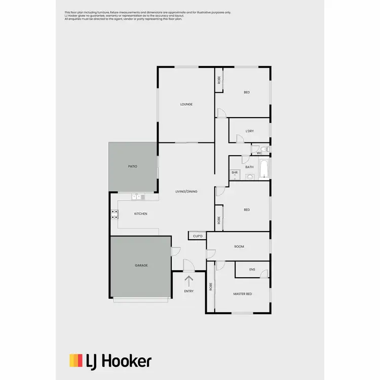 Floorplan of Homely house listing, 3 Eli Close, Mareeba QLD 4880