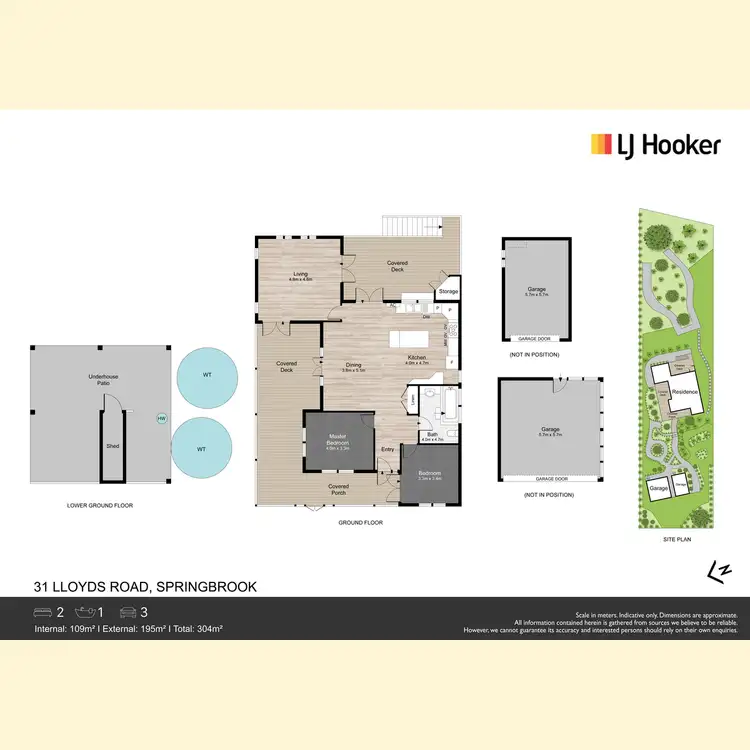 Floorplan of Homely house listing, 31 Lloyds Road, Springbrook QLD 4213