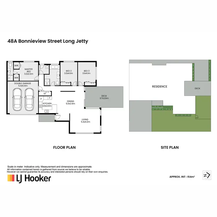 Floorplan of Homely semi-detached listing, 48a Bonnieview Street, Long Jetty NSW 2261