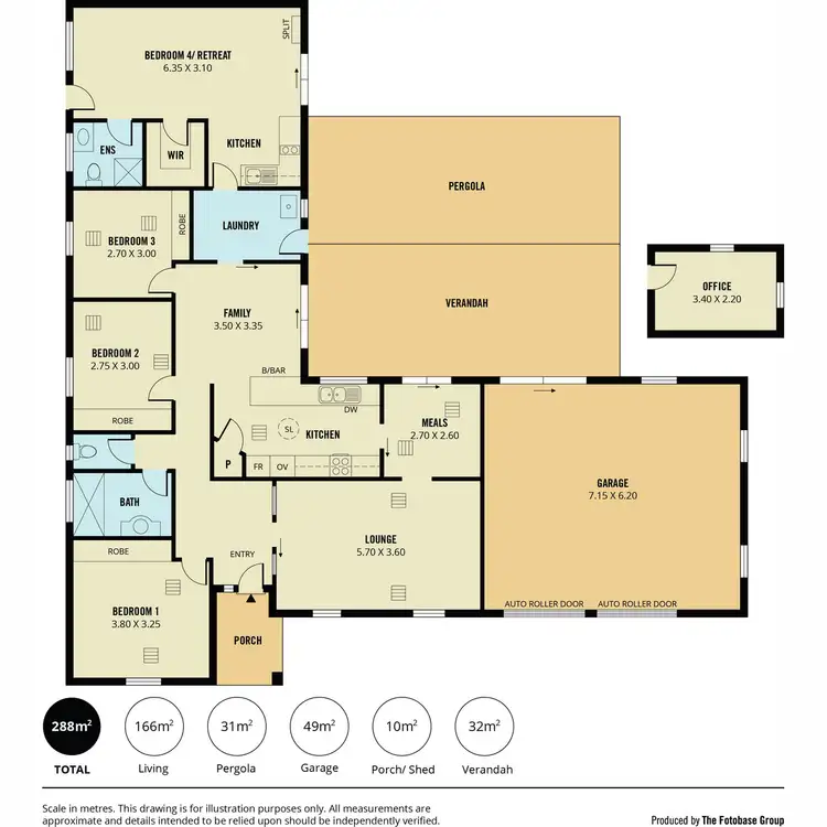 Floorplan of Homely house listing, 4 Phoebe Avenue, Modbury Heights SA 5092