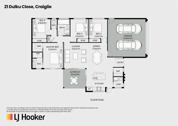 Floorplan of Homely house listing, 21 Dulku Close, Port Douglas QLD 4877