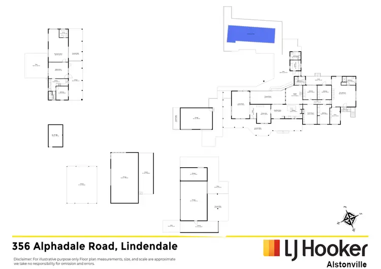 Floorplan of Homely rural property listing, 356 Alphadale Road, Lindendale NSW 2480