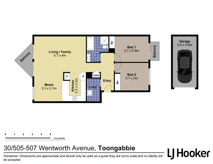 Floorplan of Homely apartment listing, 30/505-507 Wentworth Avenue, Toongabbie NSW 2146