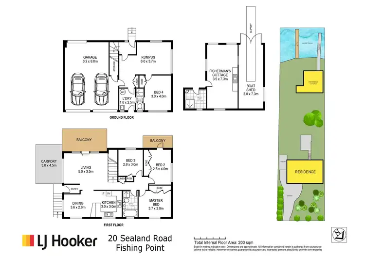 Floorplan of Homely house listing, 20 Sealand Road, Fishing Point NSW 2283