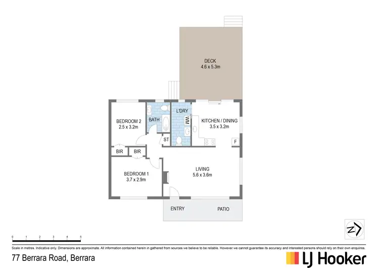 Floorplan of Homely house listing, 77 Berrara Road, Berrara NSW 2540