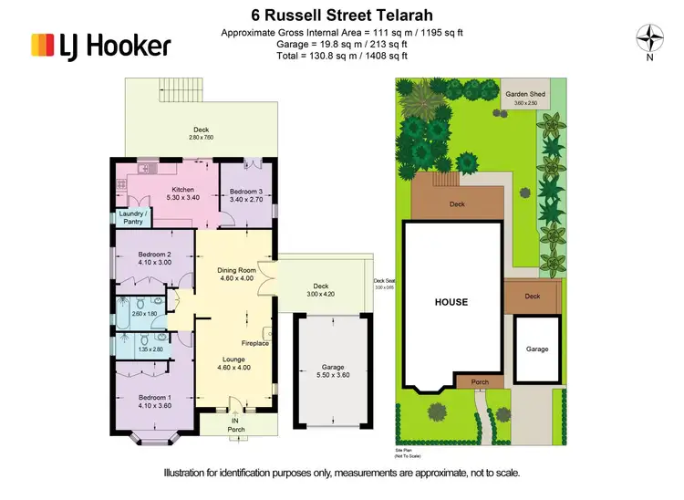Floorplan of Homely house listing, 6 Russell Street, Telarah NSW 2320