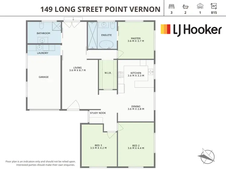 Floorplan of Homely house listing, 149 Long Street, Point Vernon QLD 4655