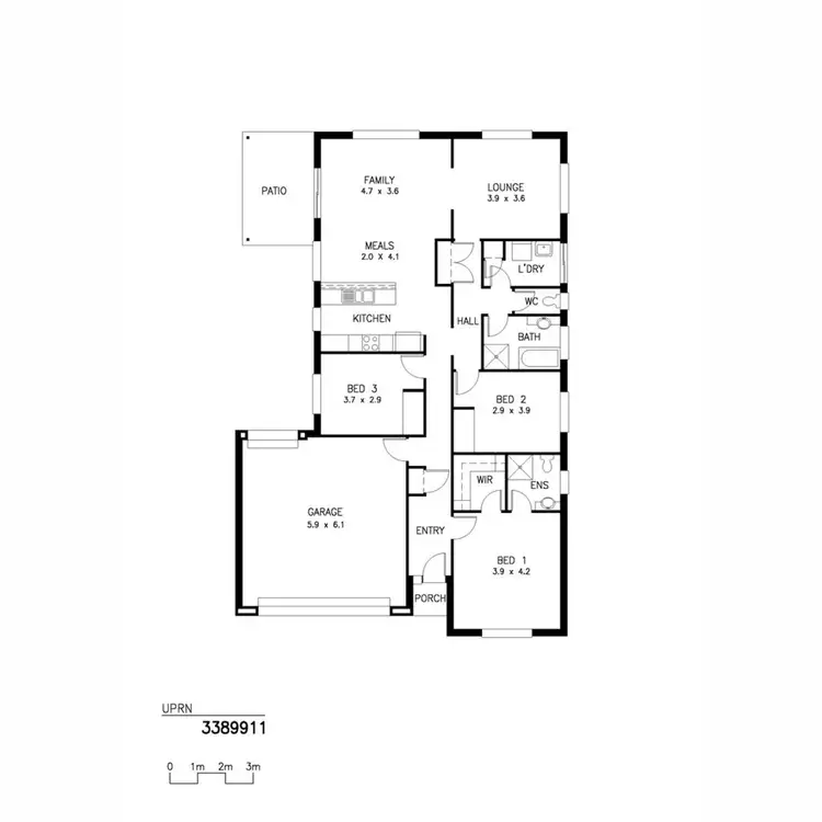 Floorplan of Homely house listing, Address available on request