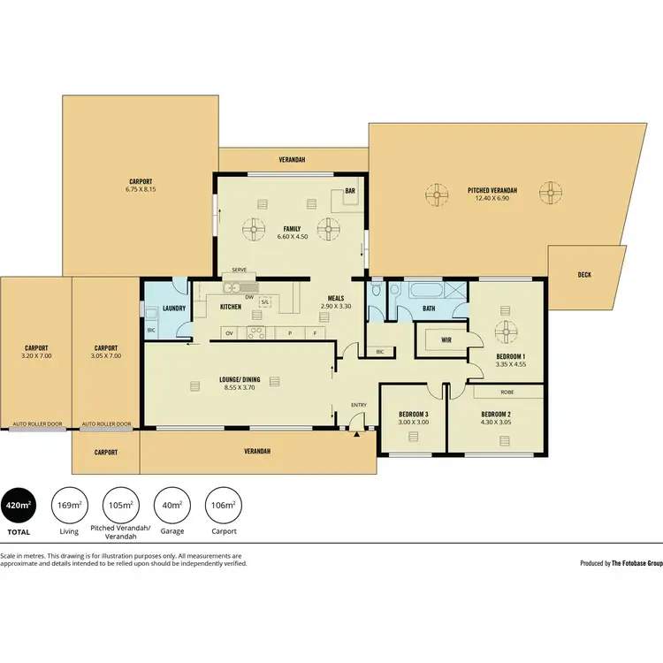 Floorplan of Homely house listing, 15 Albion Street, Ridgehaven SA 5097