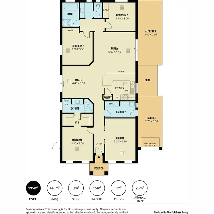 Floorplan of Homely house listing, 15 Broadwater Crescent, Mawson Lakes SA 5095