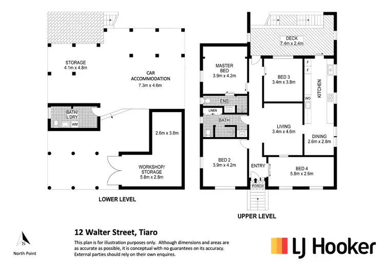 Floorplan of Homely house listing, 12 Walter Street, Tiaro QLD 4650