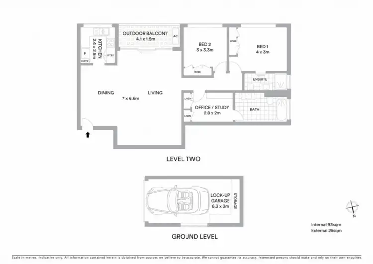 Floorplan of Homely house listing, Unit 15/68 Bellevue Terrace, St Lucia QLD 4067