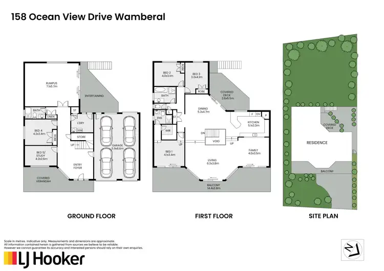 Floorplan of Homely house listing, 158 Ocean View Drive, Wamberal NSW 2260