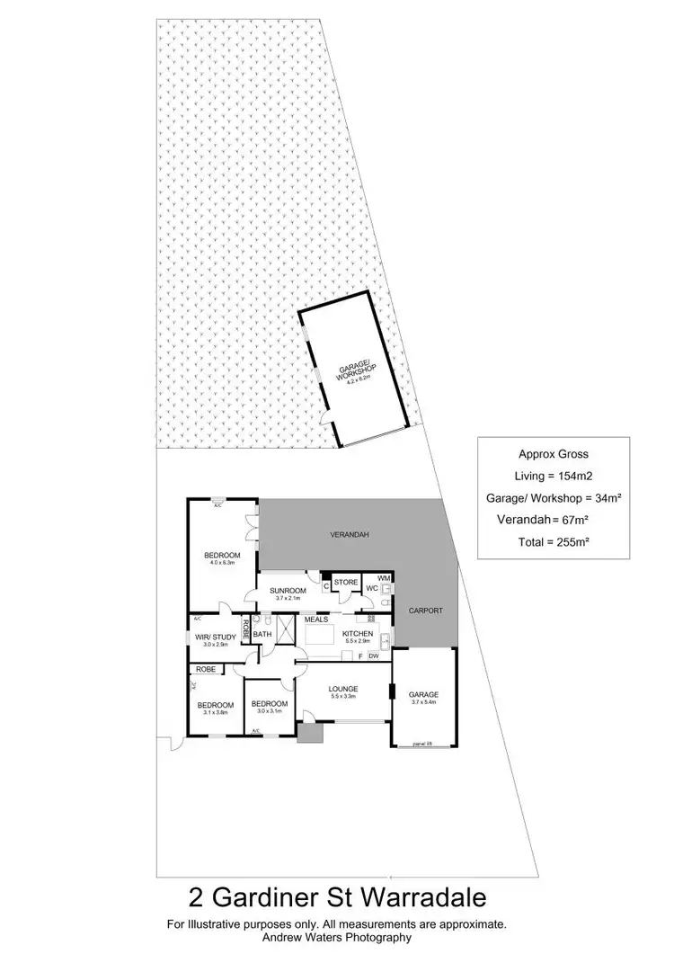 Floorplan of Homely house listing, 2 Gardiner Avenue, Warradale SA 5046
