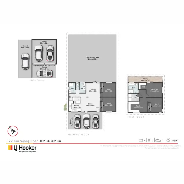 Floorplan of Homely house listing, 322 Kurrajong Road, Jimboomba QLD 4280