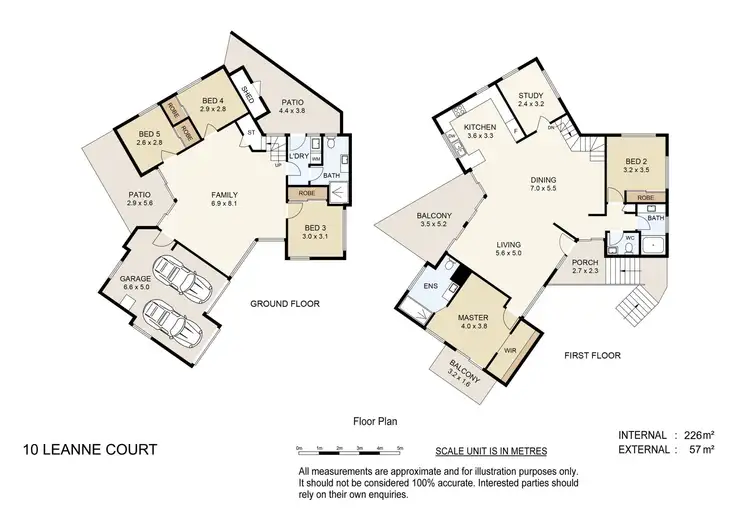 Floorplan of Homely house listing, 10 Leanne Court, Mount Warren Park QLD 4207
