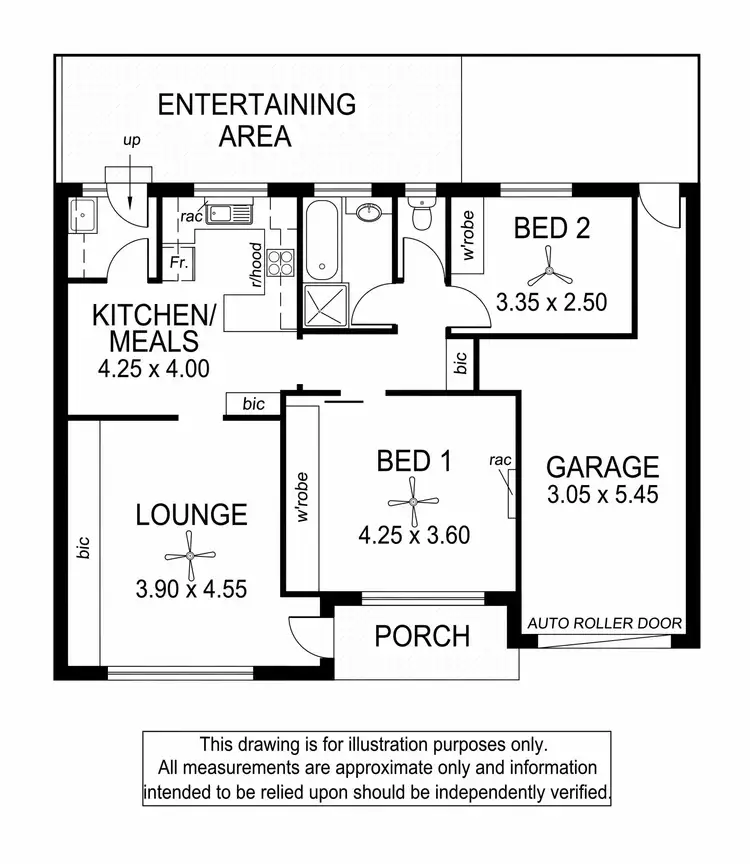 Floorplan of Homely house listing, 2/15 Marlborough Street, Brighton SA 5048
