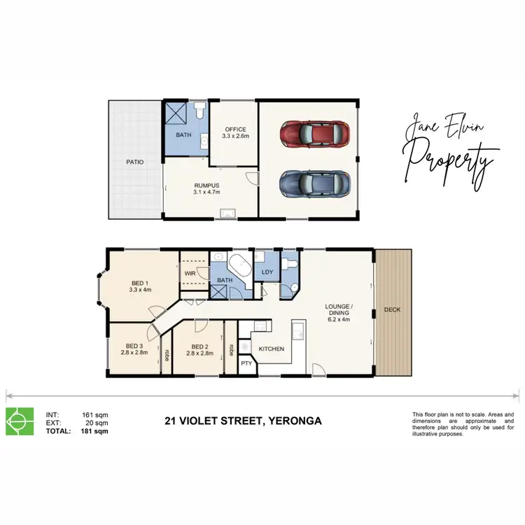 Floorplan of Homely house listing, 21 Violet Street, Yeronga QLD 4104