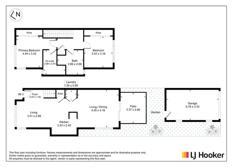 Floorplan of Homely townhouse listing, 26A Redding Rise, Epping VIC 3076