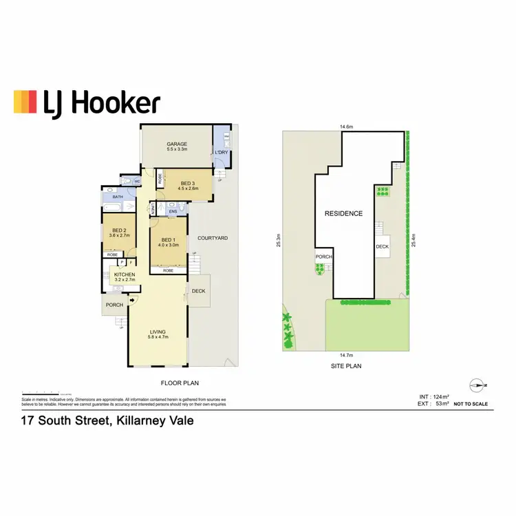 Floorplan of Homely semi-detached listing, 17 South Street, Killarney Vale NSW 2261