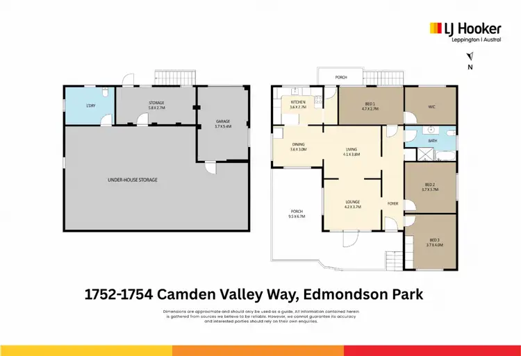 Floorplan of Homely house listing, 1752 - 175 Camden Valley Way, Edmondson Park NSW 2174