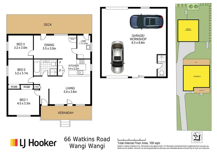 Floorplan of Homely house listing, 66 Watkins Road, Wangi Wangi NSW 2267