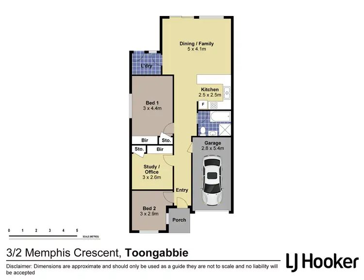 Floorplan of Homely villa listing, 3/2 Memphis Crescent, Toongabbie NSW 2146