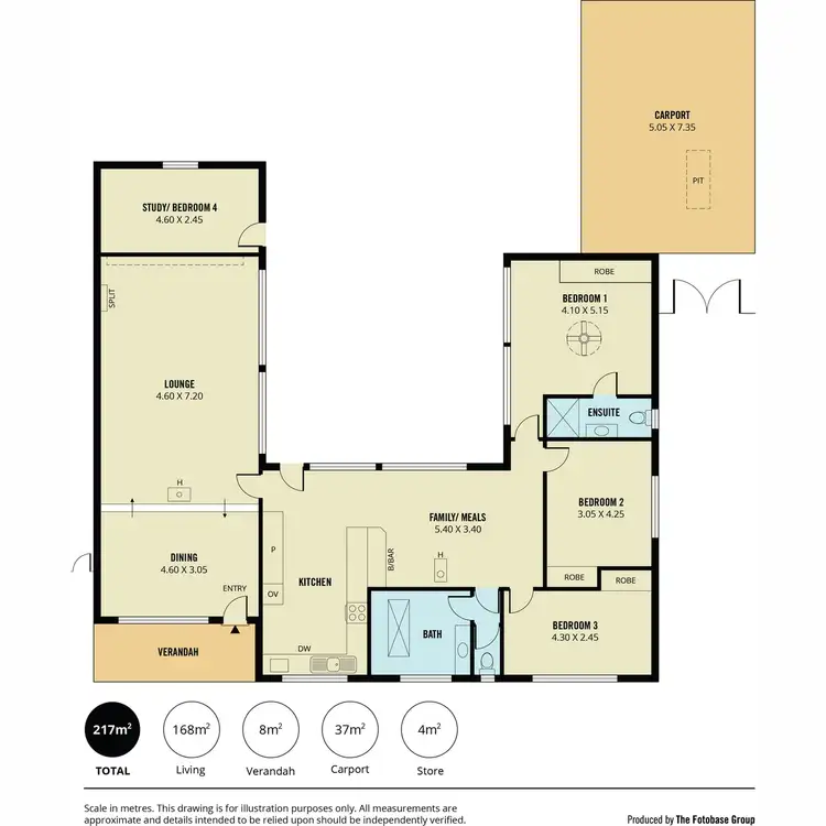 Floorplan of Homely house listing, 72 Waitara Road, Banksia Park SA 5091