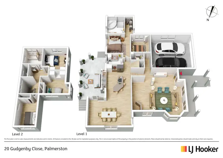 Floorplan of Homely house listing, 20 Gudgenby Close, Palmerston ACT 2913