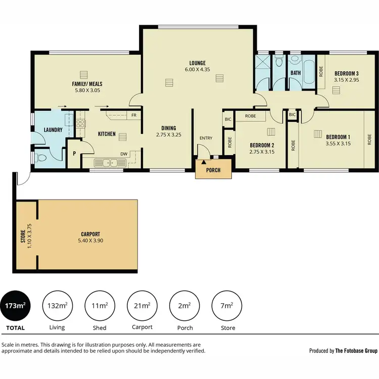 Floorplan of Homely house listing, 38-40 Berryman Drive, Modbury SA 5092