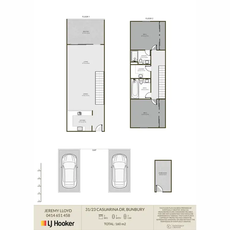 Floorplan of Homely apartment listing, 31/23-25 Casuarina Drive, Bunbury WA 6230