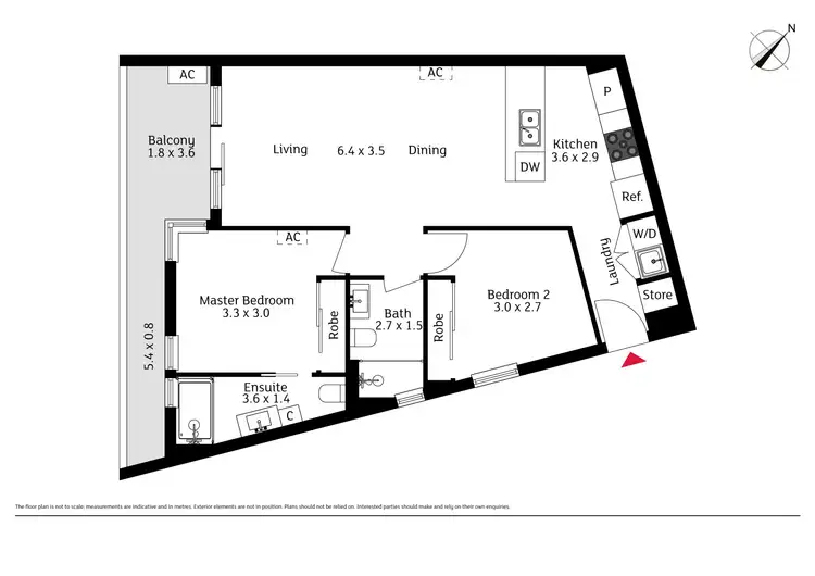 Floorplan of Homely apartment listing, 914/2 Gribble Street, Gungahlin ACT 2912