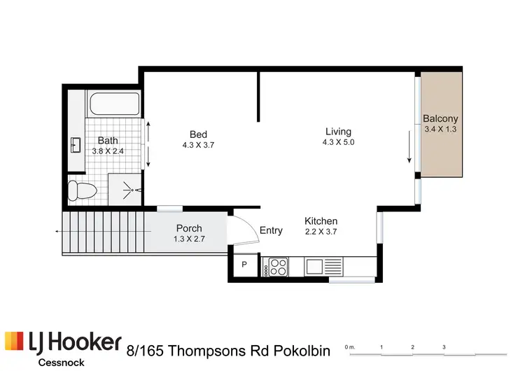 Floorplan of Homely villa listing, Villa 8/165 Thompsons Rd, Pokolbin NSW 2320