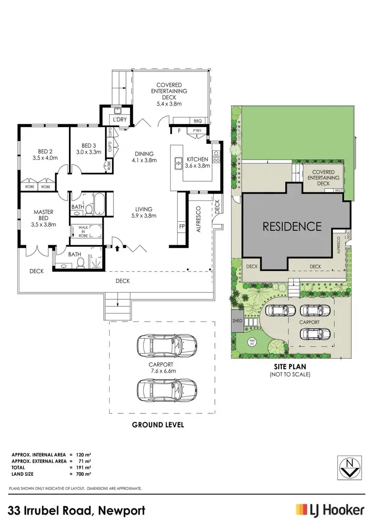 Floorplan of Homely house listing, 33 Irrubel Road, Newport NSW 2106