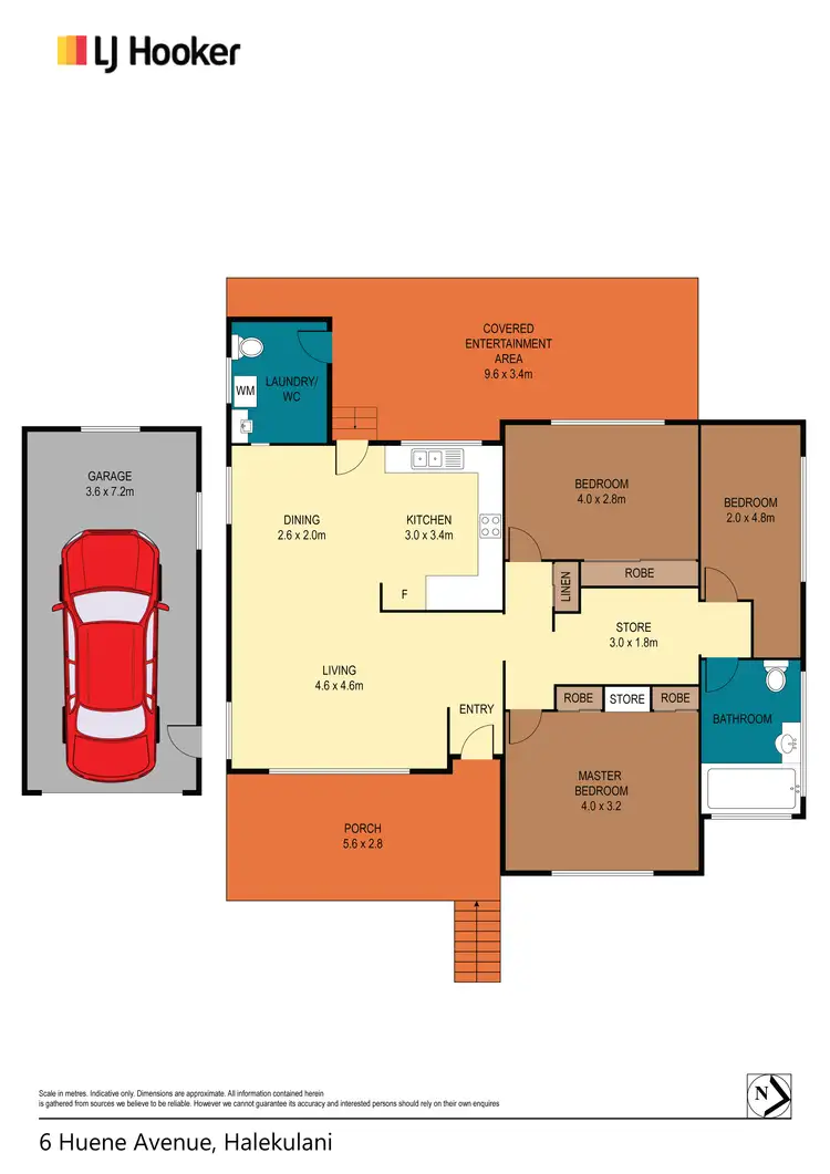 Floorplan of Homely house listing, 6 Huene Avenue, Halekulani NSW 2262