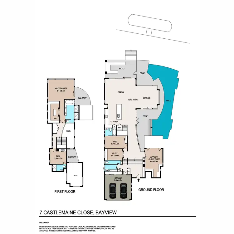 Floorplan of Homely house listing, 7 Castlemaine Close, Bayview NT 820