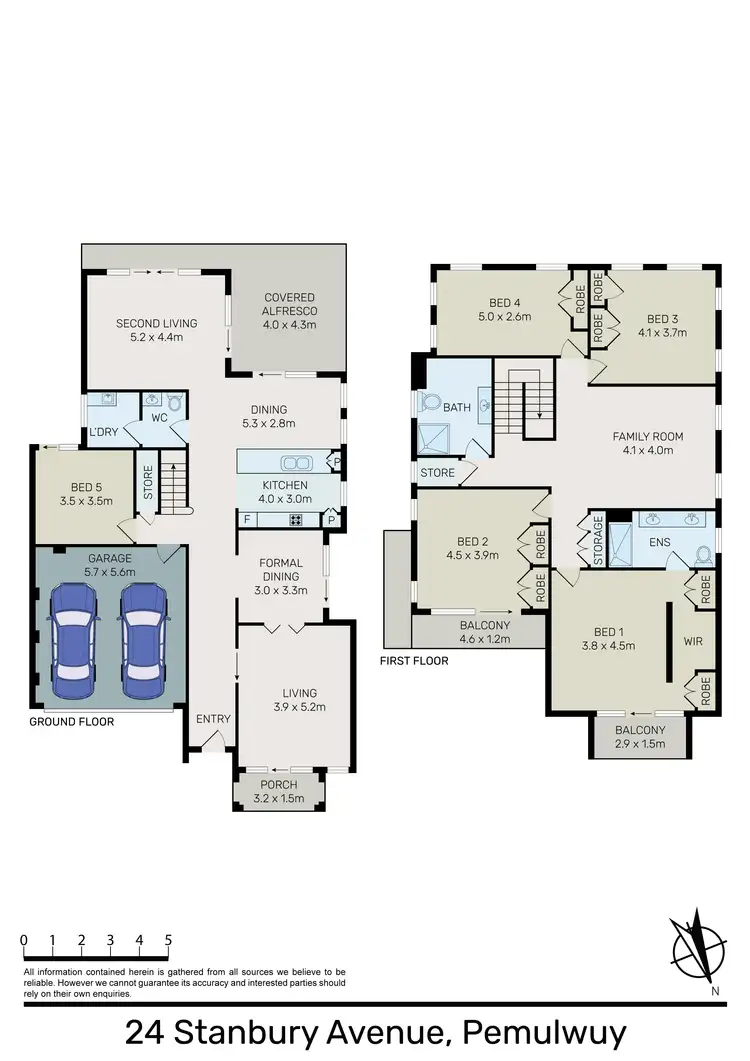 Floorplan of Homely house listing, 24 Stanbury Avenue, Pemulwuy NSW 2145