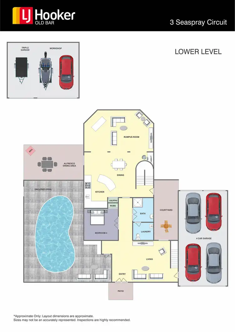 Floorplan of Homely house listing, 3 Seaspray Circuit, Wallabi Point NSW 2430